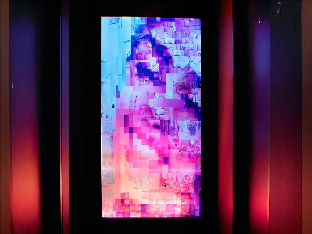 나우미 호텔 싱가포르 외부 사진 A digital art piece